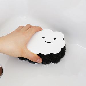 ペタッ!と貼りつくスポンジ お風呂用 バスクリ...の詳細画像1