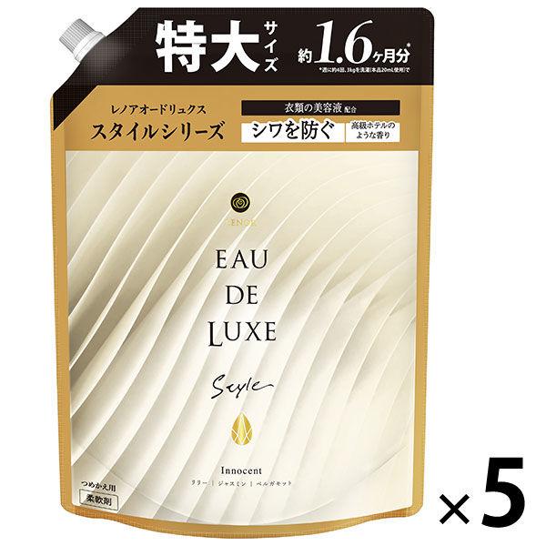 レノア オードリュクス スタイルシリーズ イノセント 詰め替え 特大 600mL 1セット（5個入）...