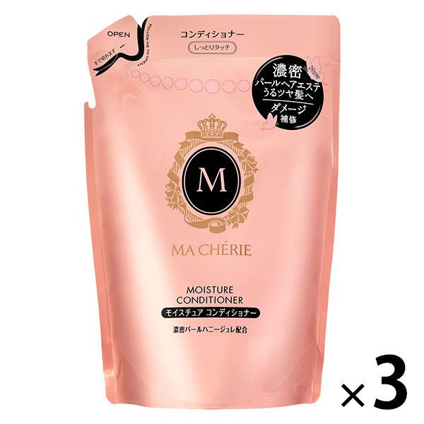 MACHERIE（マシェリ） モイスチュア EX コンディショナー 詰め替え 380ml 3個　ファ...