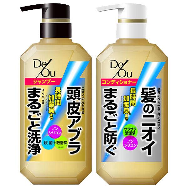 （セット品）デ・オウ 薬用 スカルプケアシャンプー + トリートメント 加齢臭 本体 メンズ 男 デ...