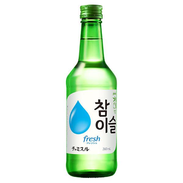 眞露（ジンロ） チャミスルfresh16°360ml　5本　韓国焼酎  JINRO 真露