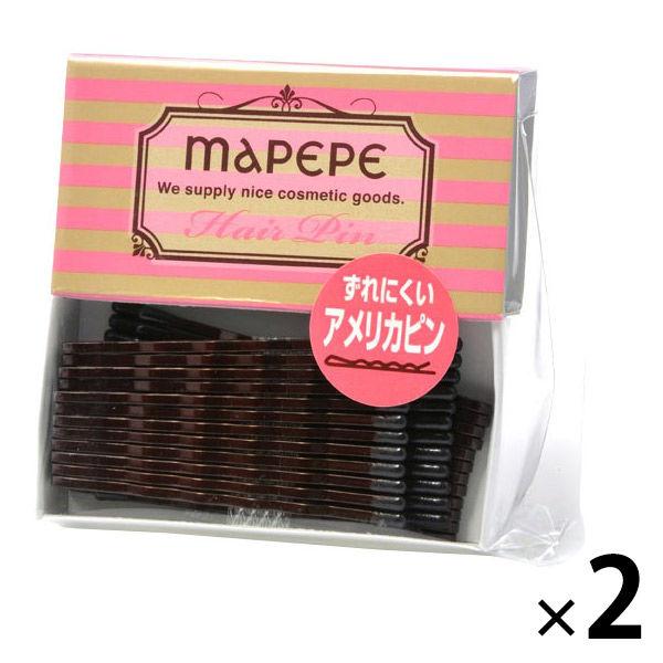 マペペ アメリカピン 2袋（24本入×2） ヘアピン シャンティ