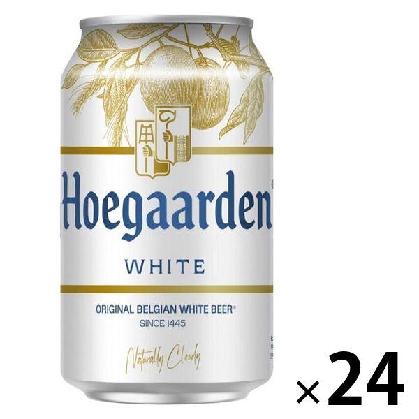 【セール】輸入ビール　缶ビール　ベルギービール　ヒューガルデンホワイト　330ml　1ケース(24本...