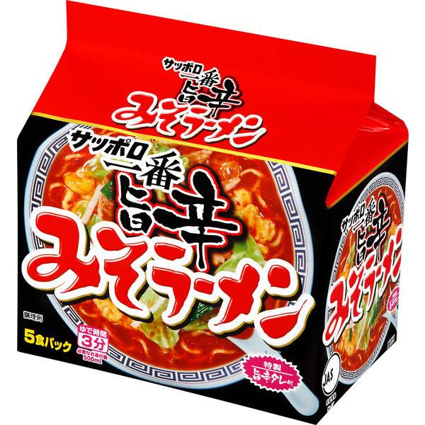 サンヨー食品 サッポロ一番 旨辛みそ 1パック（5食入）