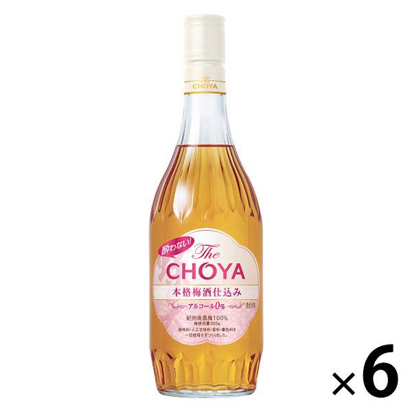 送料無料 ノンアルコール チョーヤ 酔わない TheCHOYA本格梅酒仕込み 1ケース（700ml×...