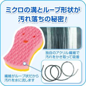 キッチンスポンジ ズビズバ 水だけでもOK 抗...の詳細画像2
