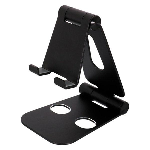 オウルテック スマートフォンスタンド 卓上アルミスタンド 折りたたみ式 角度調整 OWL-STD03...