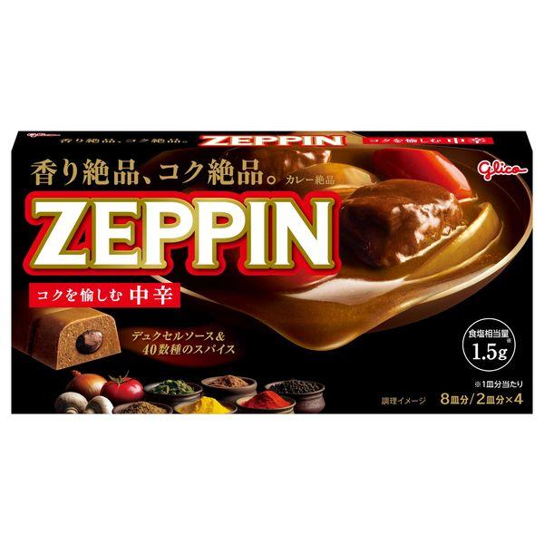 江崎グリコ カレーZEPPIN 中辛 175g 1個