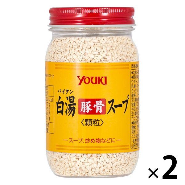 白湯スープの素　白湯（豚骨）スープ 130g 2個 ユウキ食品　パイタンスープ