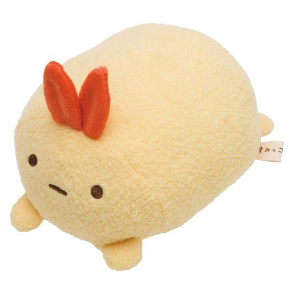 サンエックス スーパーもちもちぬいぐるみ えびふらいのしっぽ すみっコぐらし MX19001 1個