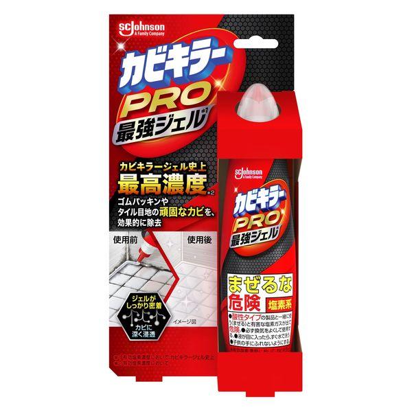 カビキラー PRO 最強ジェル 100g 1本 カビ取り用洗浄剤 カビ除去 お風呂掃除 ジョンソン