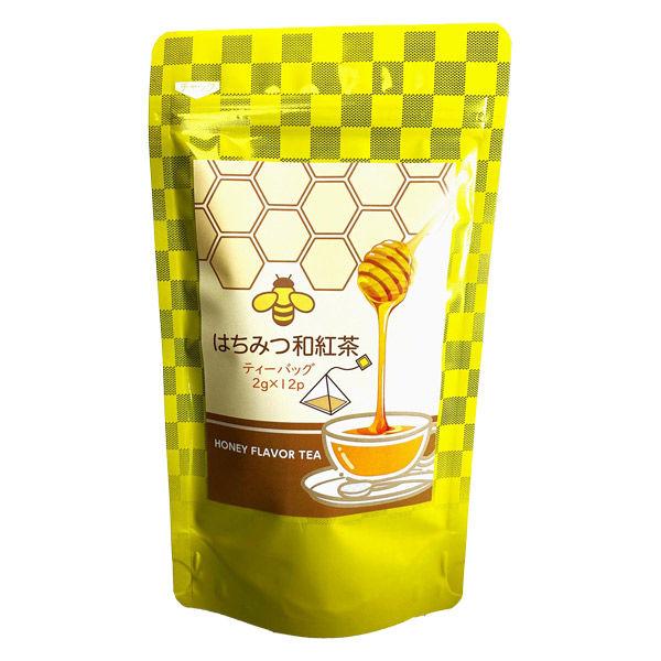 【ワゴンセール】京都茶の蔵 はちみつ和紅茶ティーバッグ 1袋（2g×12バッグ入）