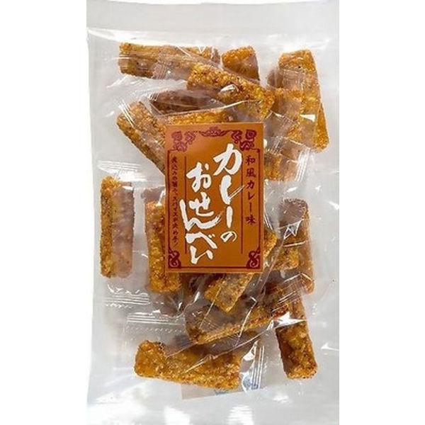 山盛堂本舗 80gカレーのおせんべい 4992634000098 1セット(15袋)