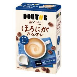 【スティックコーヒー】ドトールコーヒー ほろにがカフェオレ 1箱（10本入） インスタントコーヒーの商品画像