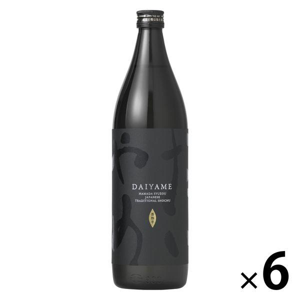 だいやめ DAIYAME 25度 900ml 瓶 1セット（6本） 芋焼酎 濱田酒造