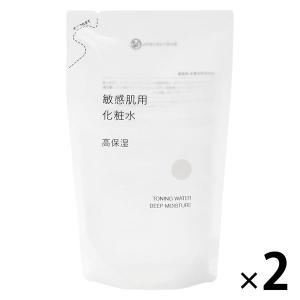無印良品 敏感肌用化粧水 高保湿（詰替用） 270mL 1セット（2個） 良品計画（イチオシ）