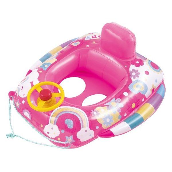 東京ローソク製造 足抜きベビーボート 80×76cm ハッピーレインボー 81818 1個