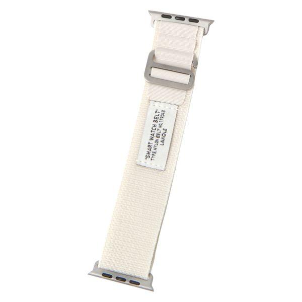 AppleWatchベルト（ループ）38/40/41mm対応 アイボリー LAKOLE/ラコレ