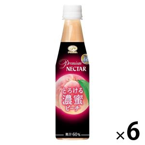 伊藤園 不二家 プレミアムネクター とろける濃蜜ピーチ 320ml 1セット（6本）