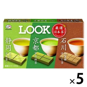 ルック（厳選日本茶） 5箱 不二家 チョコレート