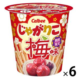 じゃがりこ 梅味 6個 カルビー スナック菓子 おつまみ