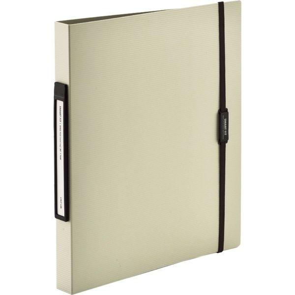 リヒトラブ SMART FIT リングファイル＜ツイストリング＞ A4 2穴 ベージュ F7540-...