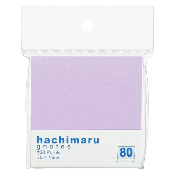 プリントインフォームジャパン gnotes80 hachimaru 75x75mm パープル 100...