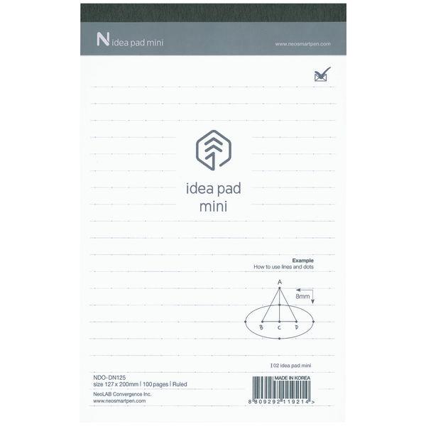 Neo smartpen対応 アイディアパッド（ノートパッド）ミニ B6サイズ 1冊 NDO-DN1...