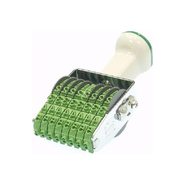 サンビー テクノタッチ回転印 欧文 3号8連 [ゴシック体] TK-G38 1個