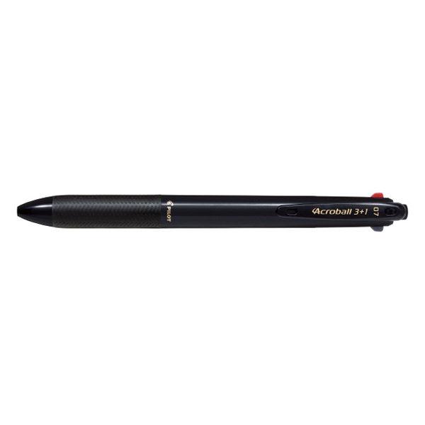 多機能ボールペン アクロボール3+1 0.7mmボールペン+シャープ ブラック軸 BKHAB-50F...