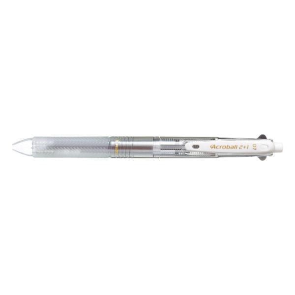 多機能ボールペン アクロボール2+1 0.7mmボールペン+シャープ ノンカラー軸 BKHAB-40...