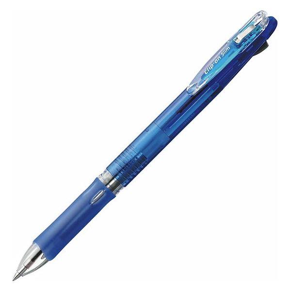 2色ボールペン クリップオン スリム2C 0.7mm 青軸 B2A5-BL ゼブラ