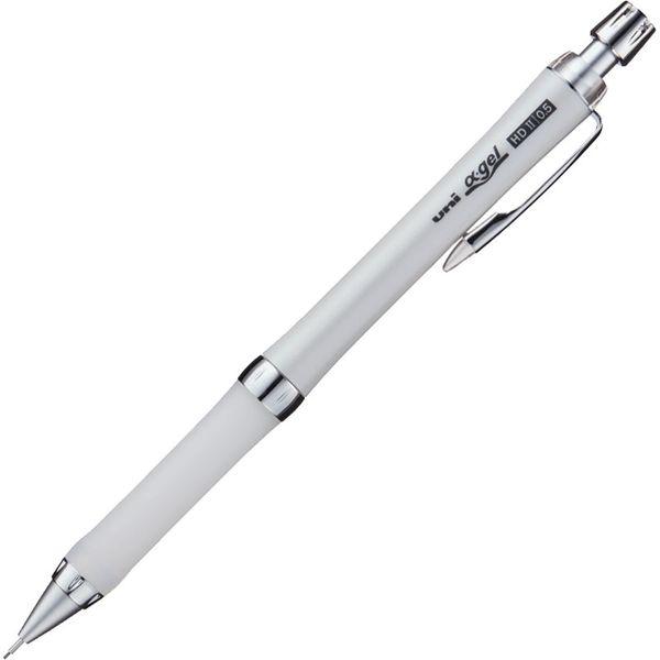 三菱鉛筆 ユニ アルファゲル スリム シャープペン かため 0.5mm 軸色/ホワイト M5809G...