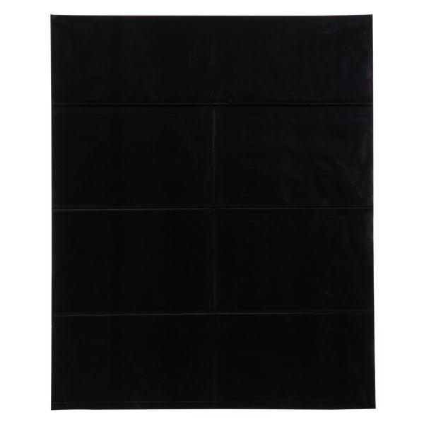 日幼 カラービニパック 黒 1セット（100枚：20枚×5袋）