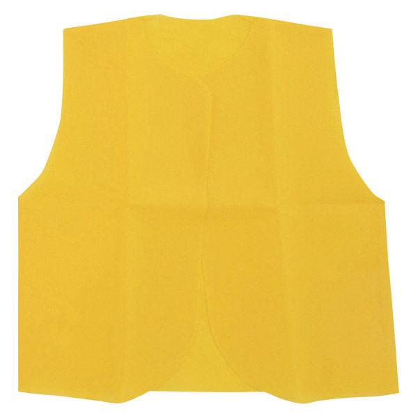 アーテック 不織布 衣装ベース Cサイズ ベスト 黄 2170 1着