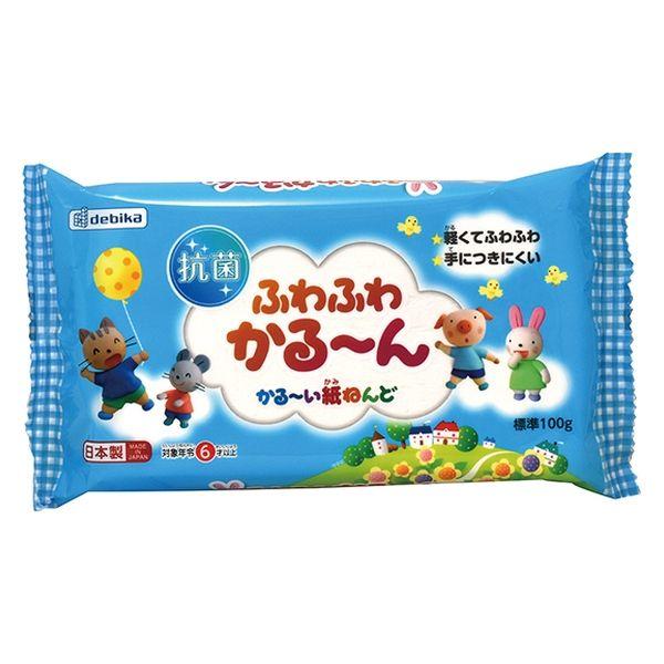 デビカ 粘土 ふわふわかる〜ん 100g 093187 1セット（5個）