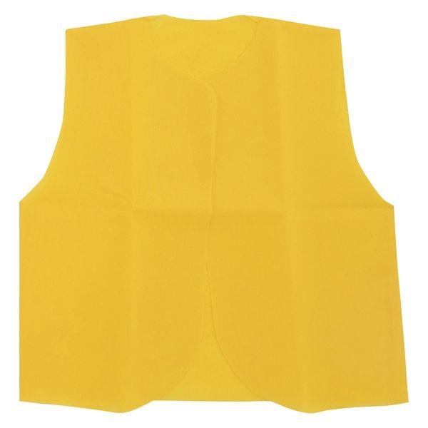 アーテック 不織布 衣装ベース Sサイズ ベスト 黄 2142 1着