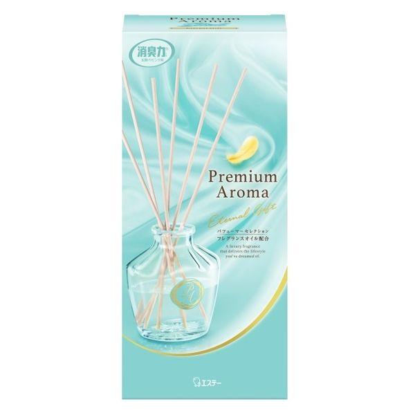 お部屋の消臭力 プレミアムアロマ スティック 部屋用 エターナルギフト 本体 50mL 1個 消臭剤...