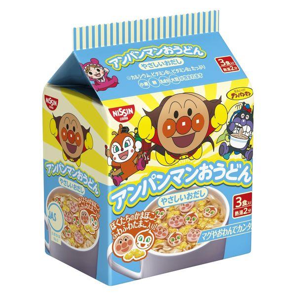 日清食品 アンパンマンおうどん やさしいおだし 1袋（3食入）