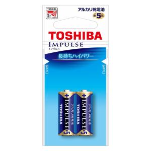 電池 単5形 アルカリ乾電池 東芝 IMPULSE LR1H 2EC 1個（2本入）