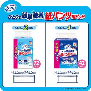 【大人用おむつ/パンツ用パッド/約2回分】リフ...の詳細画像1