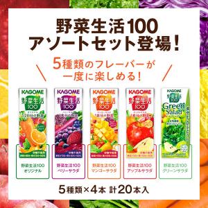 (セール)カゴメ 野菜生活100 お試し5種ア...の詳細画像1
