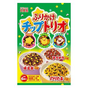 丸美屋 ふりかけチップトリオ 6袋入(のりたま...の詳細画像1