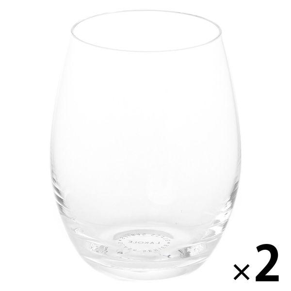 【LAKOLE/ラコレ】 グラス（CHUBBY） クリア 1セット（2個）