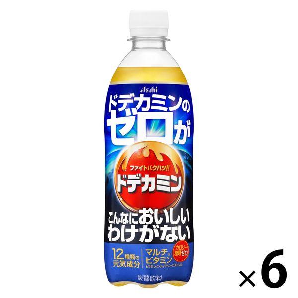 アサヒ飲料 ゼロしか勝たんドデカミン 500ml 1セット（6本）