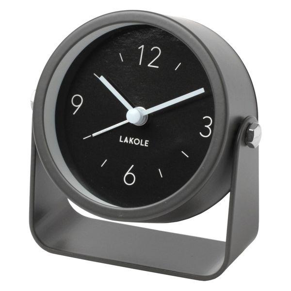【LAKOLE/ラコレ】 アングルアジャスト置き時計 ブラック