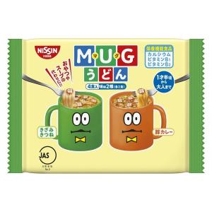 日清食品 日清MUGうどん（マグうどん） 1袋（4食入） 栄養機能食品 インスタントラーメン 袋麺 スープ