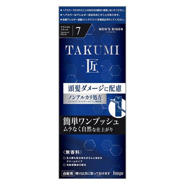 メンズビゲン TAKUMI -匠- 7 ナチュラルブラック 白髪染め ホーユー