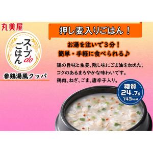 丸美屋 スープdeごはん 参鶏湯風クッパ(押し...の詳細画像4
