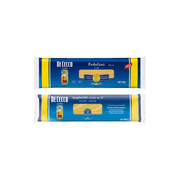 【セット品】ディチェコ2種セット（No.10フェデリーニ+No.11スパゲッティーニ）500g 日清...